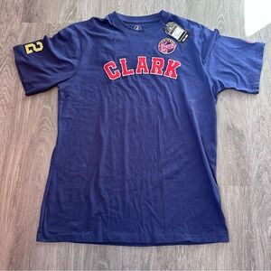 FISLL | Large | Caitlin Clark Indiana Fever Embroidered Short Sleeve Tee - NWT!